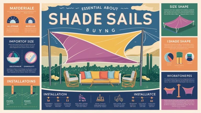 Shade Sail Buying Guide: Material, Size, and Installation Essentials