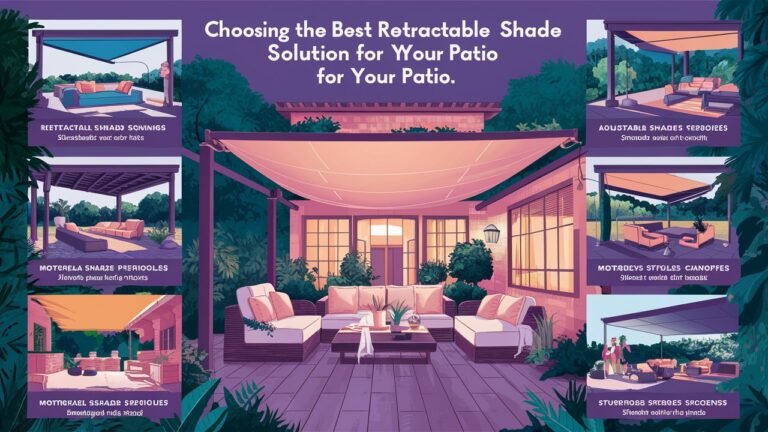 Choosing the Best Retractable Shade Solution for Your Patio